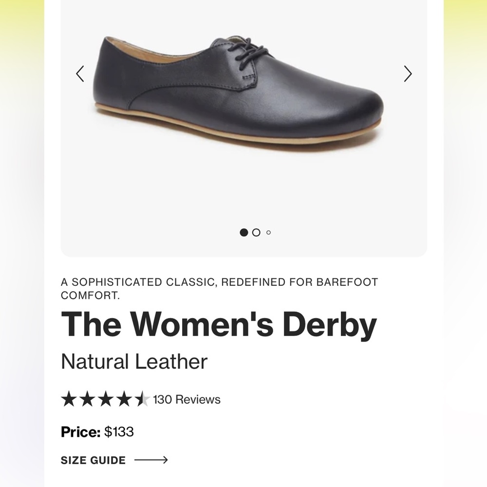 Women's Black Leather Lace-Up Comfort Shoes